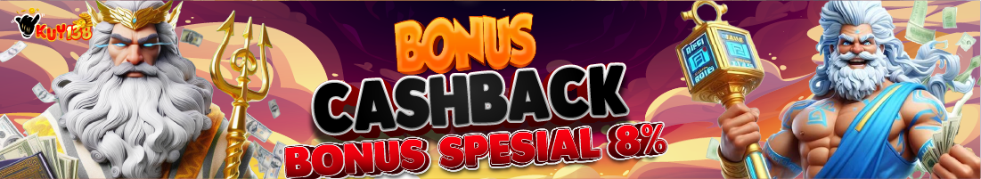 BONUS CASHBACK UP TO 8%